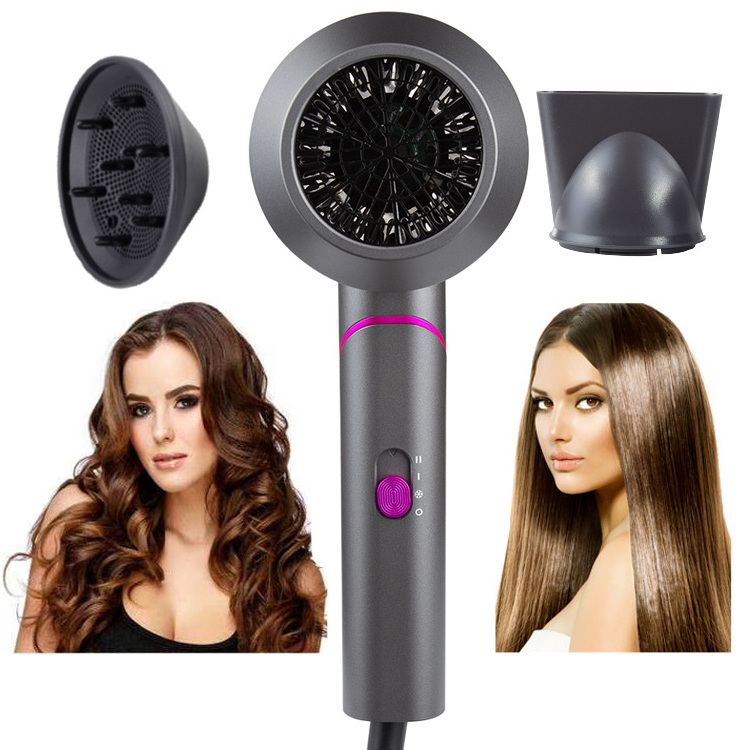 popular design 2000W ionic hair dryer stylers used salon foldable handle DC motor Ionic blow dryer for sale