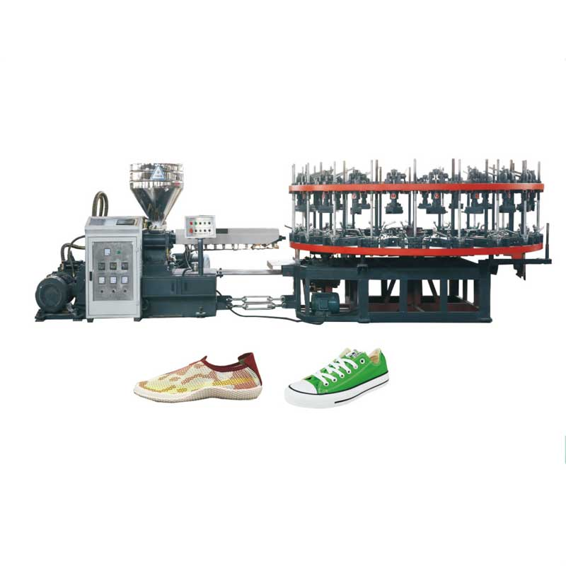 shoe injection moulding machine PVC PU rubber shoes sole vertical injection plastic molding making machine make shoes mold