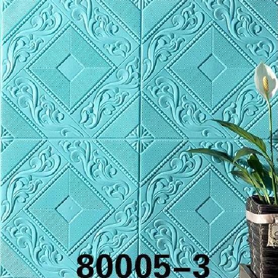 Bedroom soft decoration soft celling DIY wall 3d Brick Self-Adhesive covering  Wall Coating soft anti-collision wallpaper