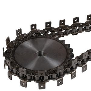 High precision and high quality bending plate chain single-side double-side single-double hole with ear drive industrial chain