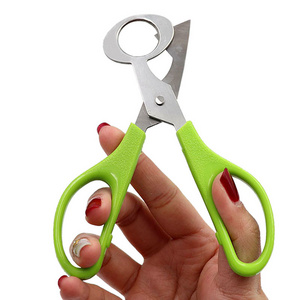 Pigeon Quail Egg Scissor Bird Cutter Opener Kitchen Tool Clipper Sale shells Scissors Cracker Cigar Stainless Steel Cutter