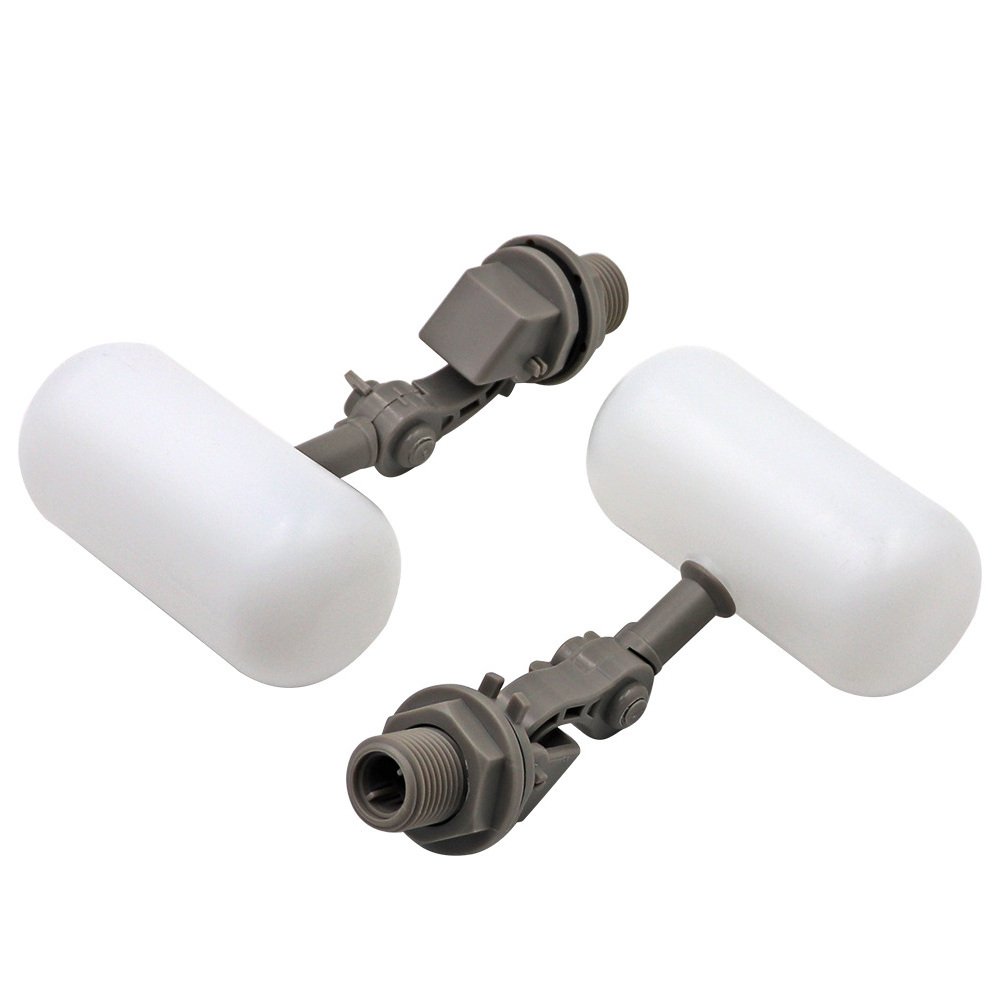 3/4'' Cow Cattle Water Bowl Float Valve Plastic Floating Ball Valve Water Tank  Plastic Float Valves