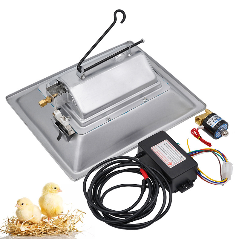 Chicken Gas Brooder Heater Automatic Heating Incubation Equipment Infrared Ceramics Catalytic Heating For Poultry Animal