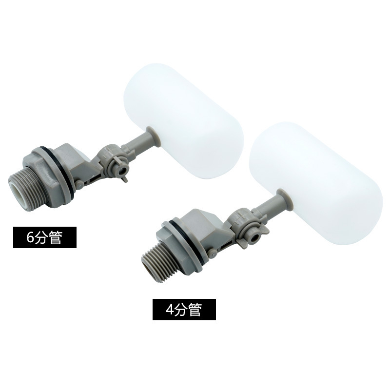 Livestock Water Tank Fountains 1/2 or 3/4 Water Float Valve Plastic Water Float Ball Valve