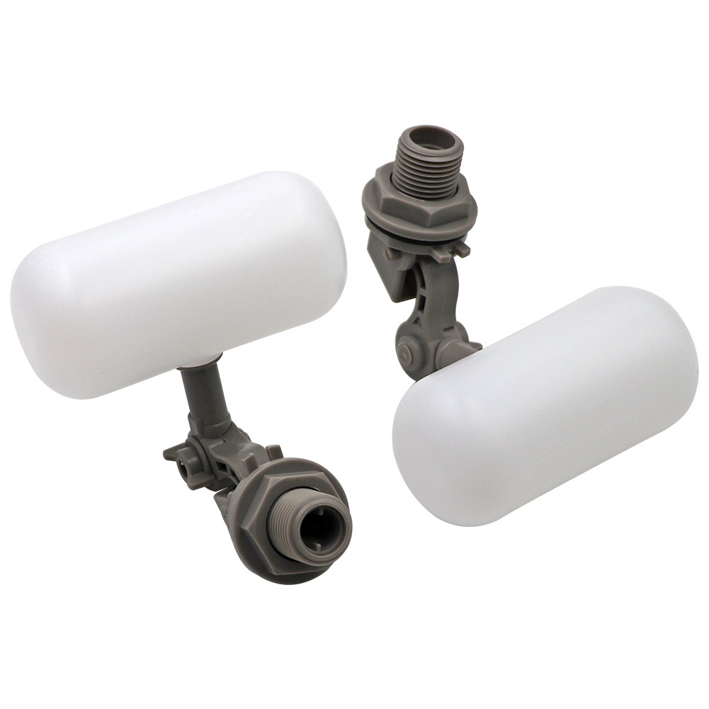 3/4'' Cow Cattle Water Bowl Float Valve Plastic Floating Ball Valve Water Tank  Plastic Float Valves