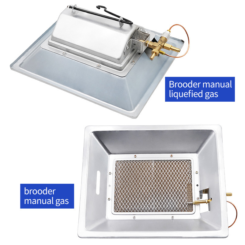 Manual Ignition Gas chicken House Breeding Heaters Chick Brooder For Sale