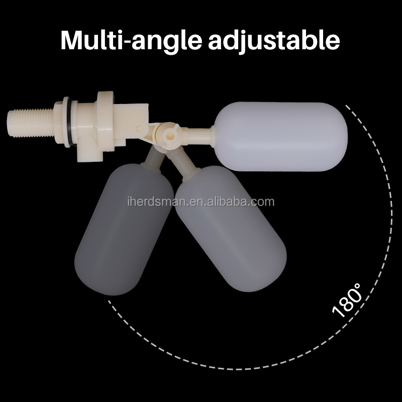 Adjustable Water Tank Mechanical Plastic Float Valve Water Filter Float ...
