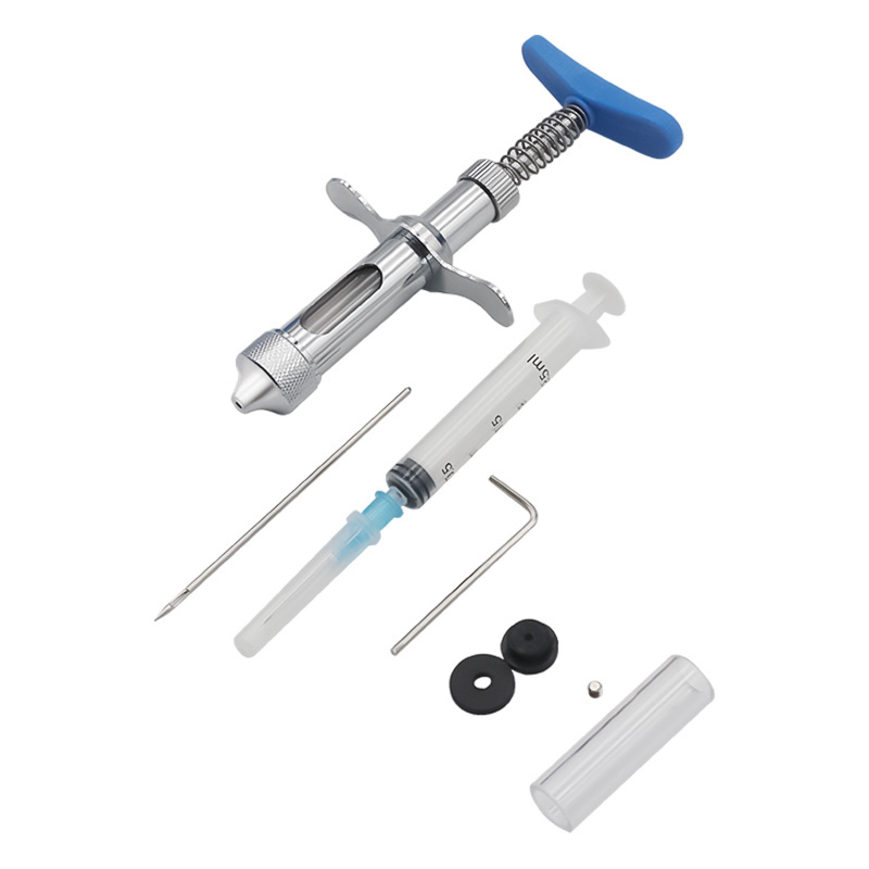 Poultry Vaccination Pox Needle Automatic Chick Vaccinator Syringe 2ml Fowl Chicken Vaccine Injector