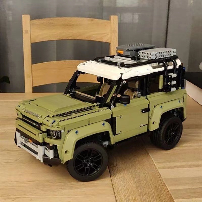 93018 1900+pcs/set technical Land Rovere's Defender Car Series Model Building Compatible 42110 Toys for children