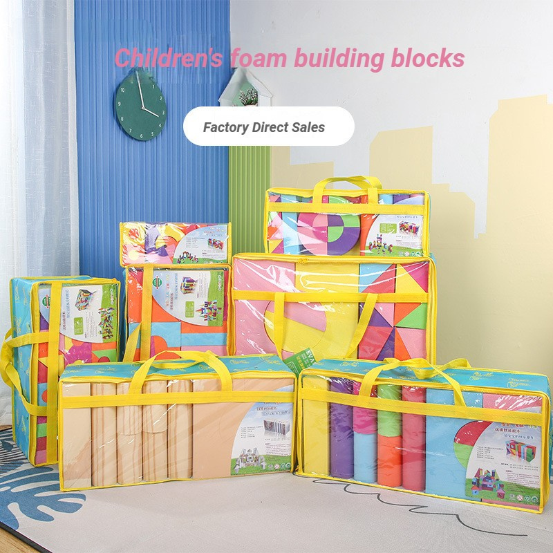 large giant eva soft big foam building styrofoam blocks for toddler kids toys