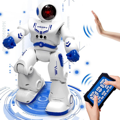 interactive blue smart remote control intelligent kids cute mini robots de juguete humanoid robot toy robots for kids boys