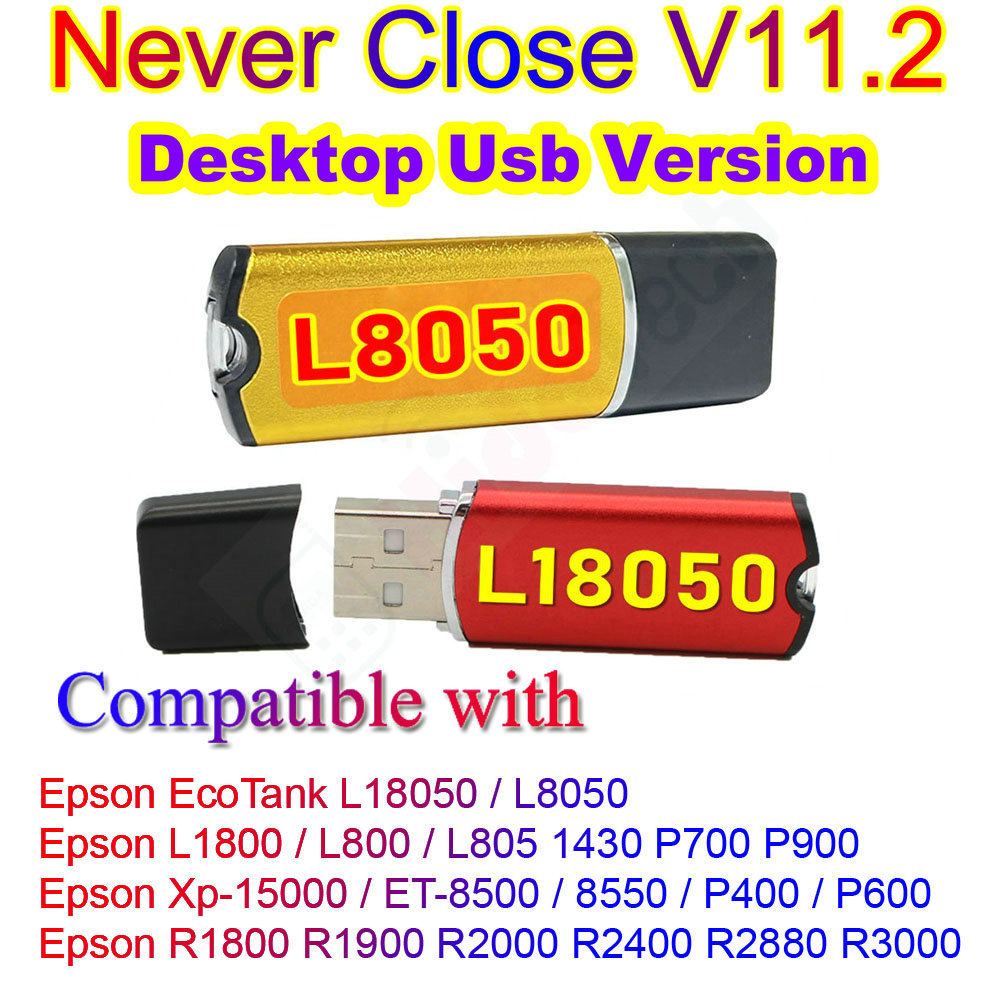 Dtf Driver USB Dongle Rip 11 Software For Epson EcoTank L18050 L8050 License Stick Lock Key Desktop Wide Format Dtg Program Kit