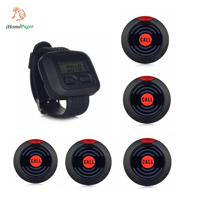 Golf Course Vibrator Watch Receiver Remote Paging System