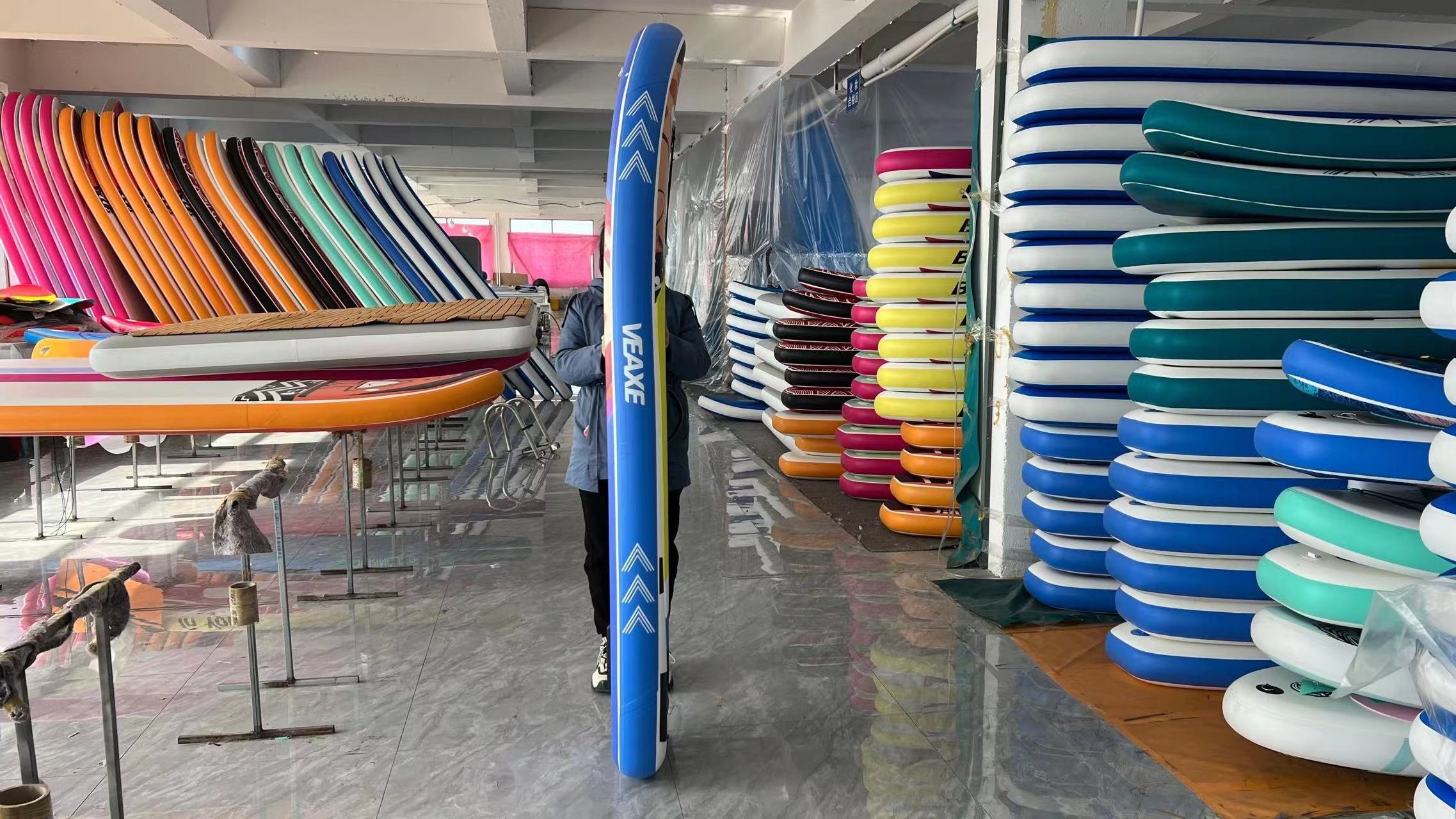 OEM/ODM Customized kids paddle Racing SUP allround PVC Surfboard Inflatable touring Paddle Board Race Sup Board With Accessories