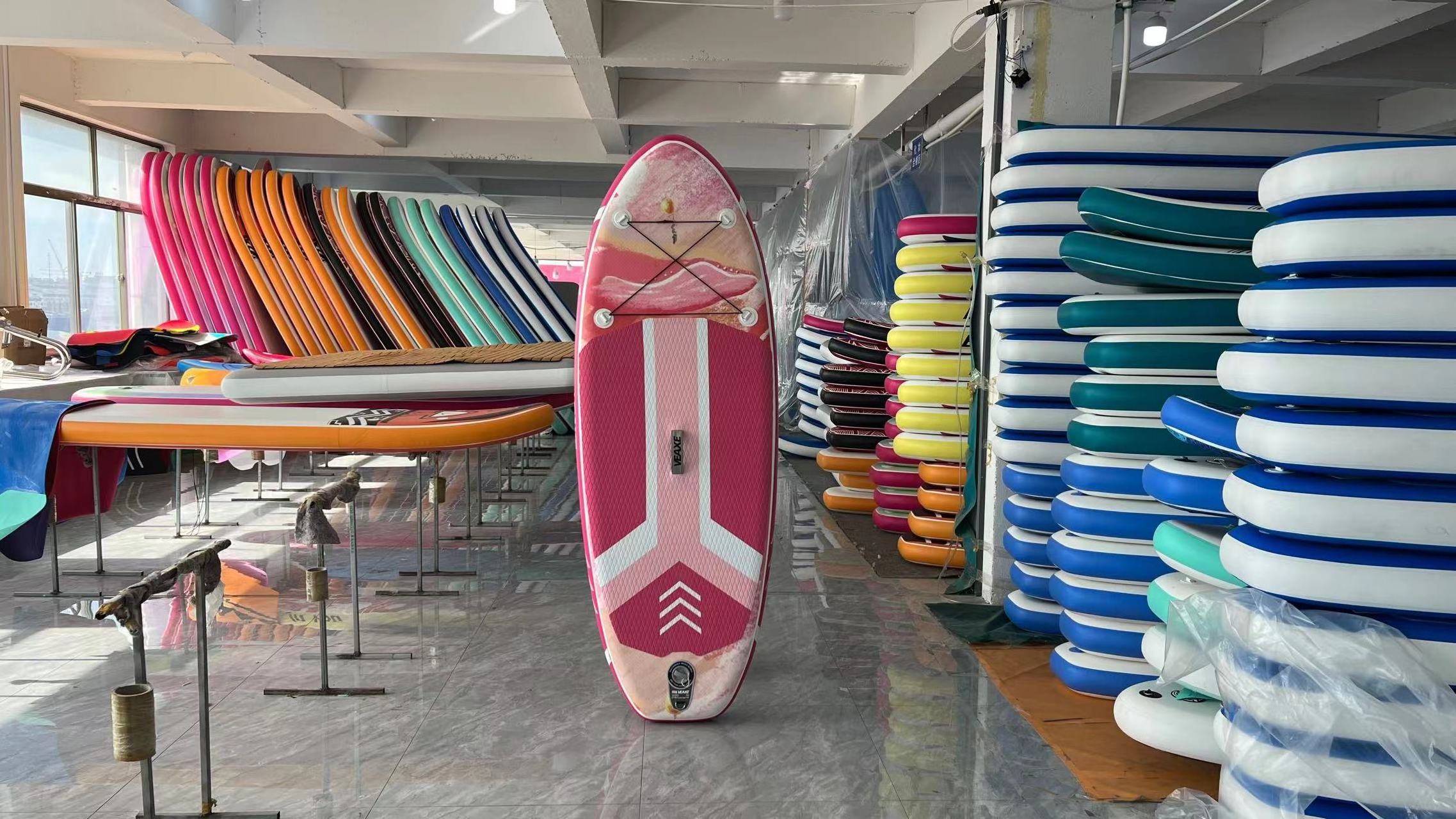 OEM/ODM Customized kids paddle Racing SUP allround PVC Surfboard Inflatable touring Paddle Board Race Sup Board With Accessories