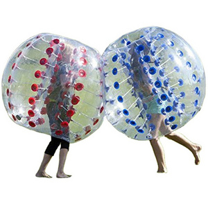 Custom human sized soccer bubble inflatable bumper bubble ball for football