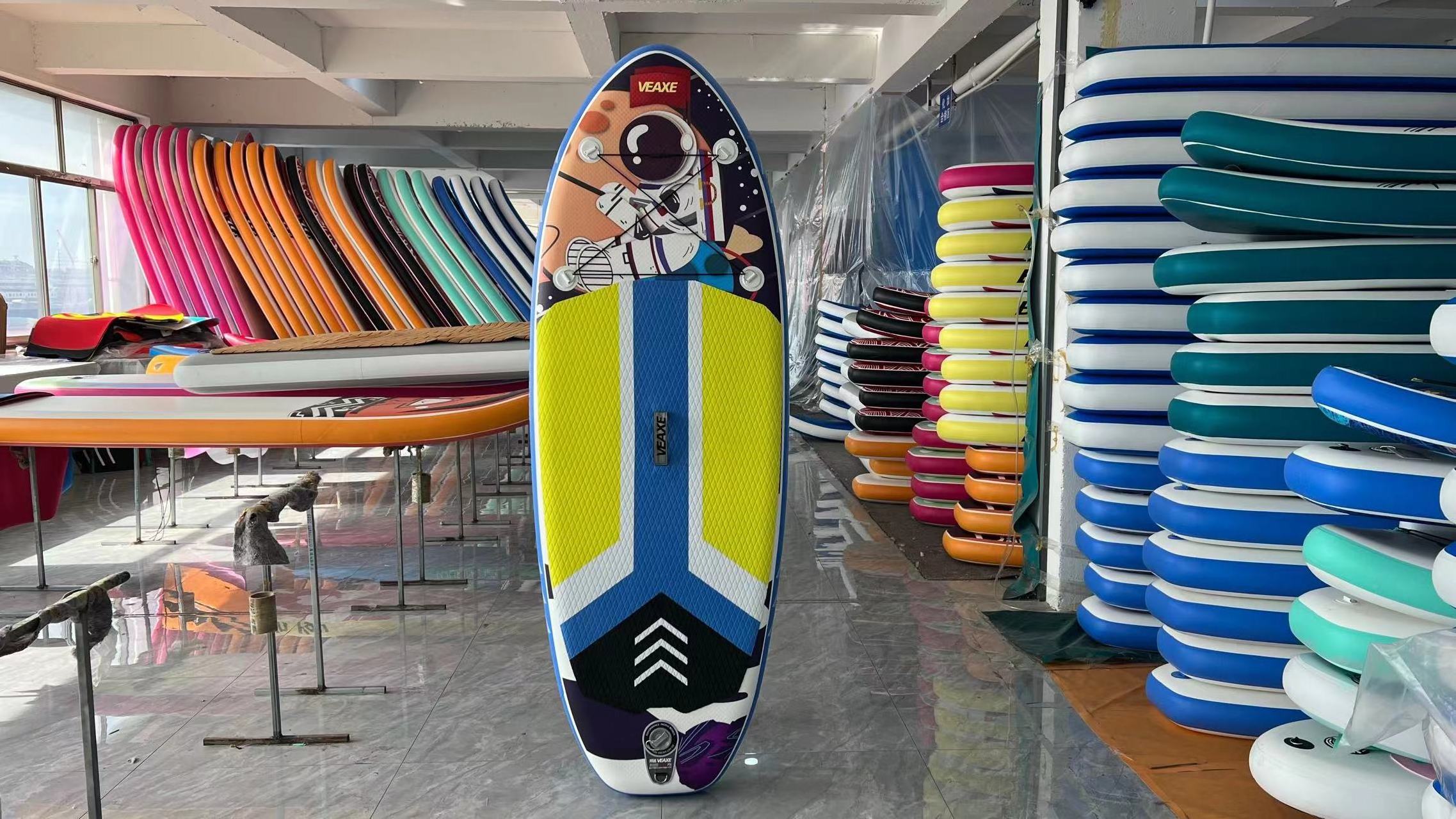 OEM/ODM Customized kids paddle Racing SUP allround PVC Surfboard Inflatable touring Paddle Board Race Sup Board With Accessories