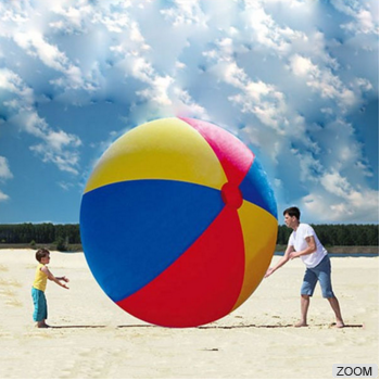 Outdoor sports customized Inflatable giant Jumbo beach ball