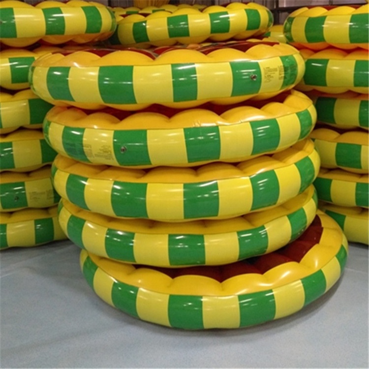 Promotional Plastic Pool Float  Watermelon  For Team Building Inflatable Float Watermelon Mat For Sunshine