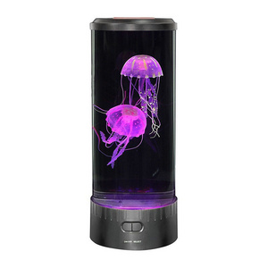 amazon top seller trending colorful led Jellyfish Lamp, 7 Color Changing Electric Round Jellyfish Aquarium Lava night Lamp