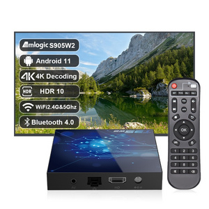 IHOMEMIX 2024 Lemax Satellite Tv Receiver 4k Android T95W2 Amlogic S905W2 Smart 4K TV Box Set Top Box