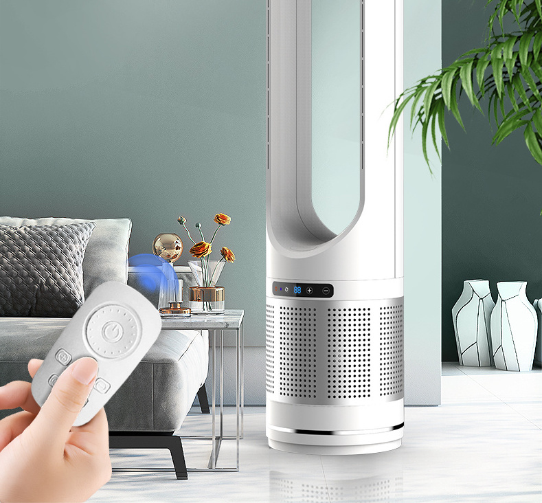 iHomey  Home Appliances  Indoor Bladeless  Fan electric bladeless fan air purifier with hepa filter  App UV Light