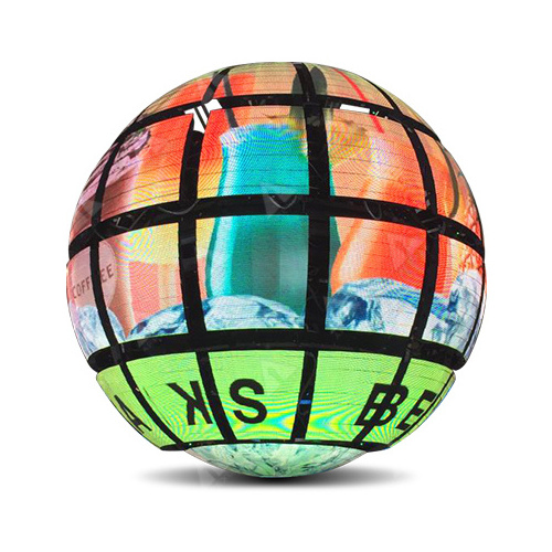 Customization Stretch Sphere LED Display P3mm ball display 360 viewing angle Telescopic LED sphere display