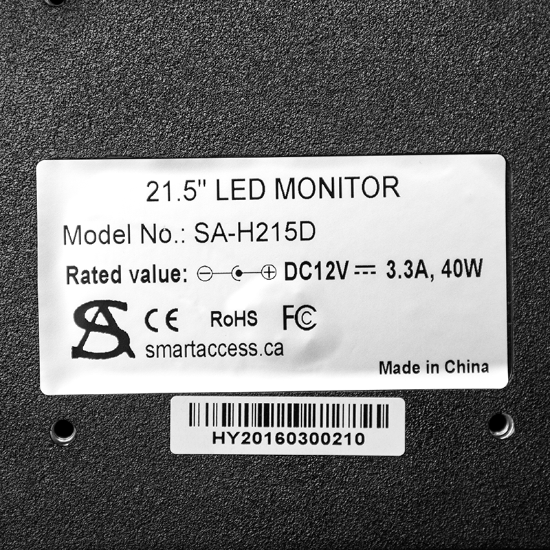 frameless 22 inch lcd monitor 1366x768 lcd tft monitor