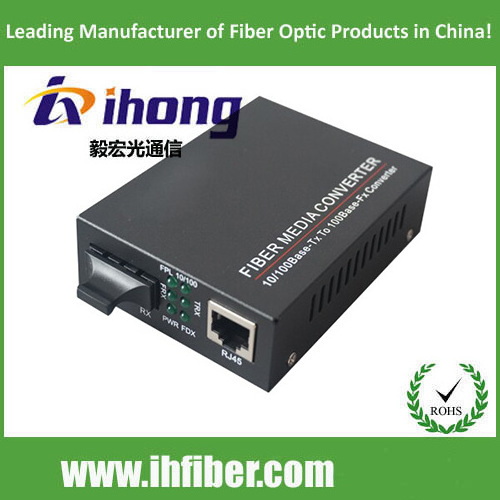 10 100M singlemode single fiber FC port 20km Fiber Optical Media Converter