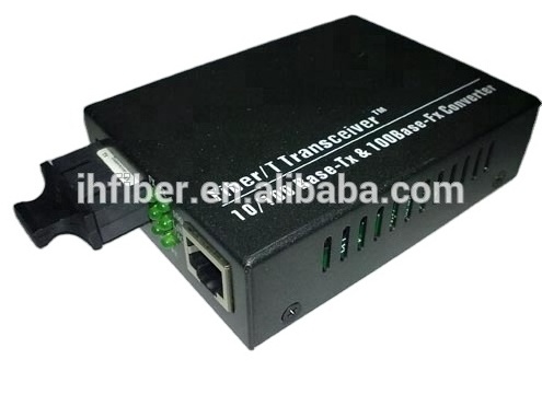 10 100M singlemode single fiber FC port 20km Fiber Optical Media Converter