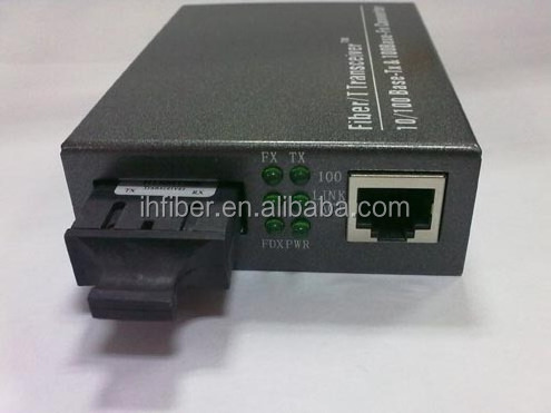 10 100M singlemode single fiber FC port 20km Fiber Optical Media Converter