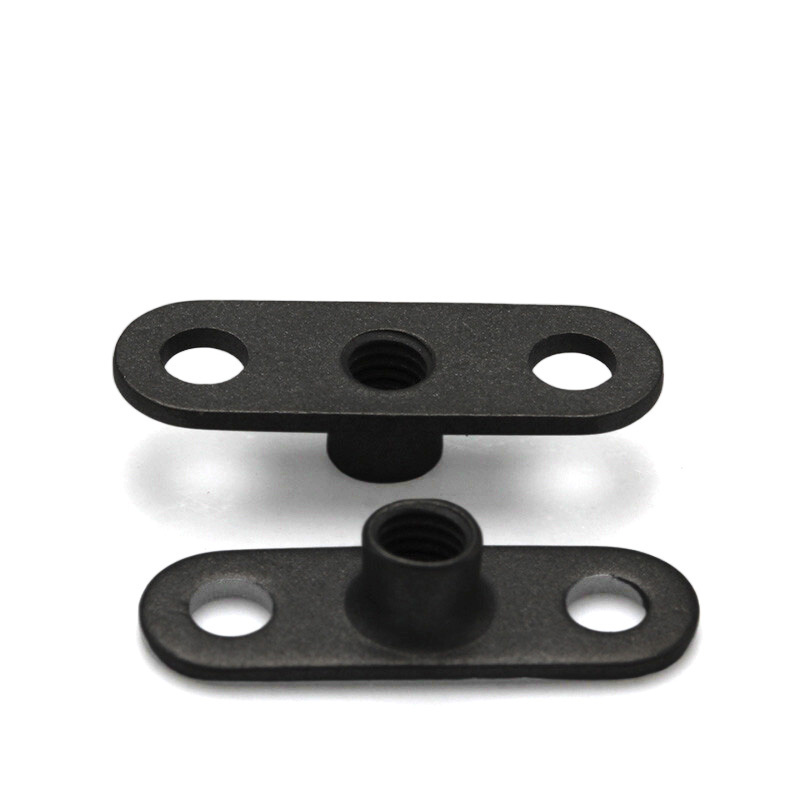 M3/4/5/6/8  Anchor Self-Locking Nut with of Two-Lug Oval Flat Round Binaural Nuts for RC Airplane Fixed Wings