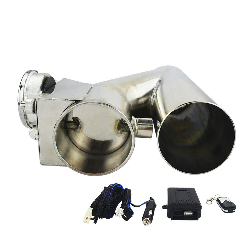 Supply Stainless Steel 3 Inch Electric Exhaust Cutout Catback Downpipe Cut Out Valve Remote System Kit