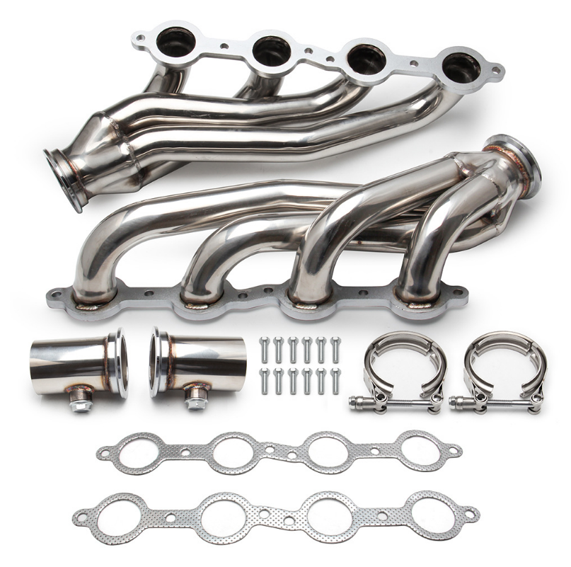 For Ch*evy C10 LS Truck Long Tube Headers 1 3/4