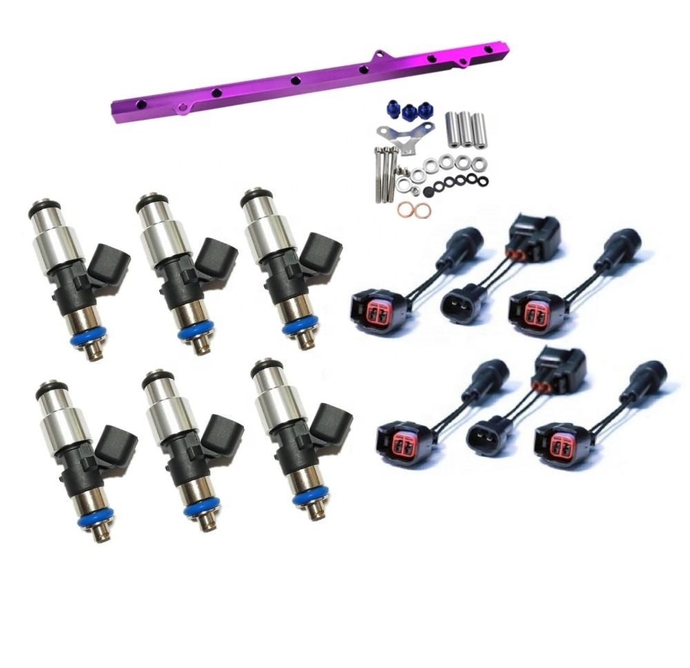 HIGH FLOW 1000cc RACING 96lb FUEL INJECTOR RAIL KIT FOR JZA80 2JZ-GTE 2JZ