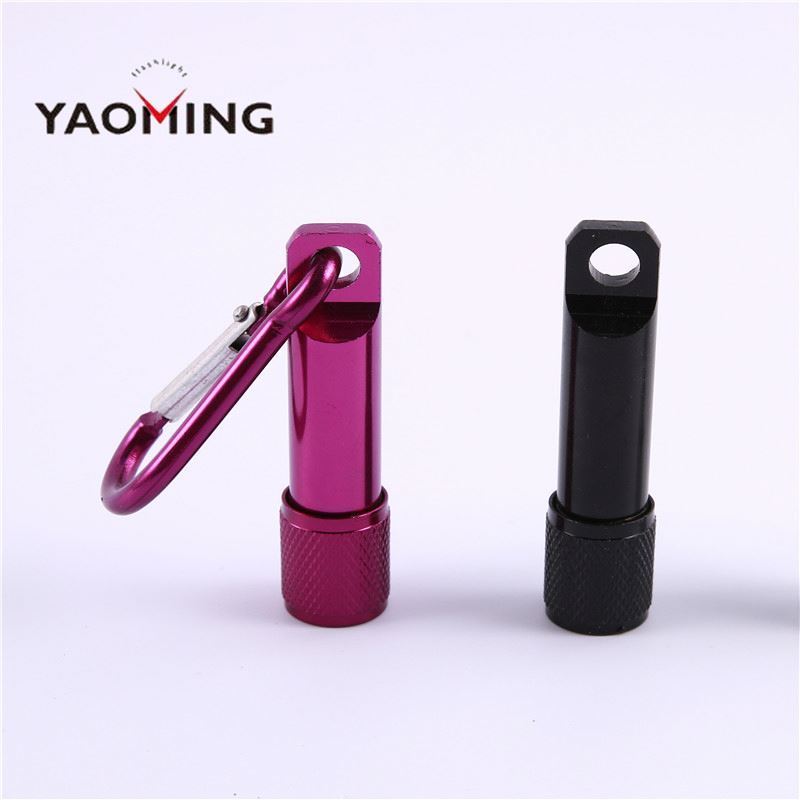 wholesale factory supply promotional keychains carabiner cheap mini flashlight keychain bulk