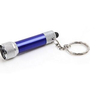 Hot Selling Colourful Gift Mini Penlight Aluminum Alloy Led Torch Keychain Flashlight  Carabiner Keychain Flashlight