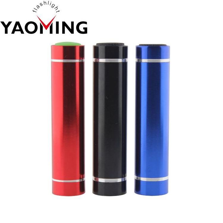 1.5W Multi Color Pocket Best LED Flashlight AAA Battery LED Promotional Gift mini  Flashlight