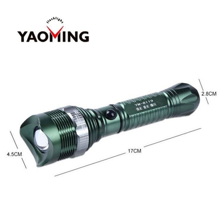 Powerful 1000m Range LED Light High Power Rechargeable Flashlight Long Focus Torch