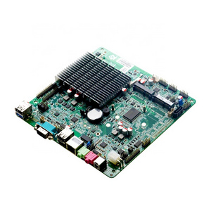 Quad Core Fanless Mini Embedded Industrial Pc Motherboard New Product J1900  Ultra Thin Itx Mainboard with 8 Usb