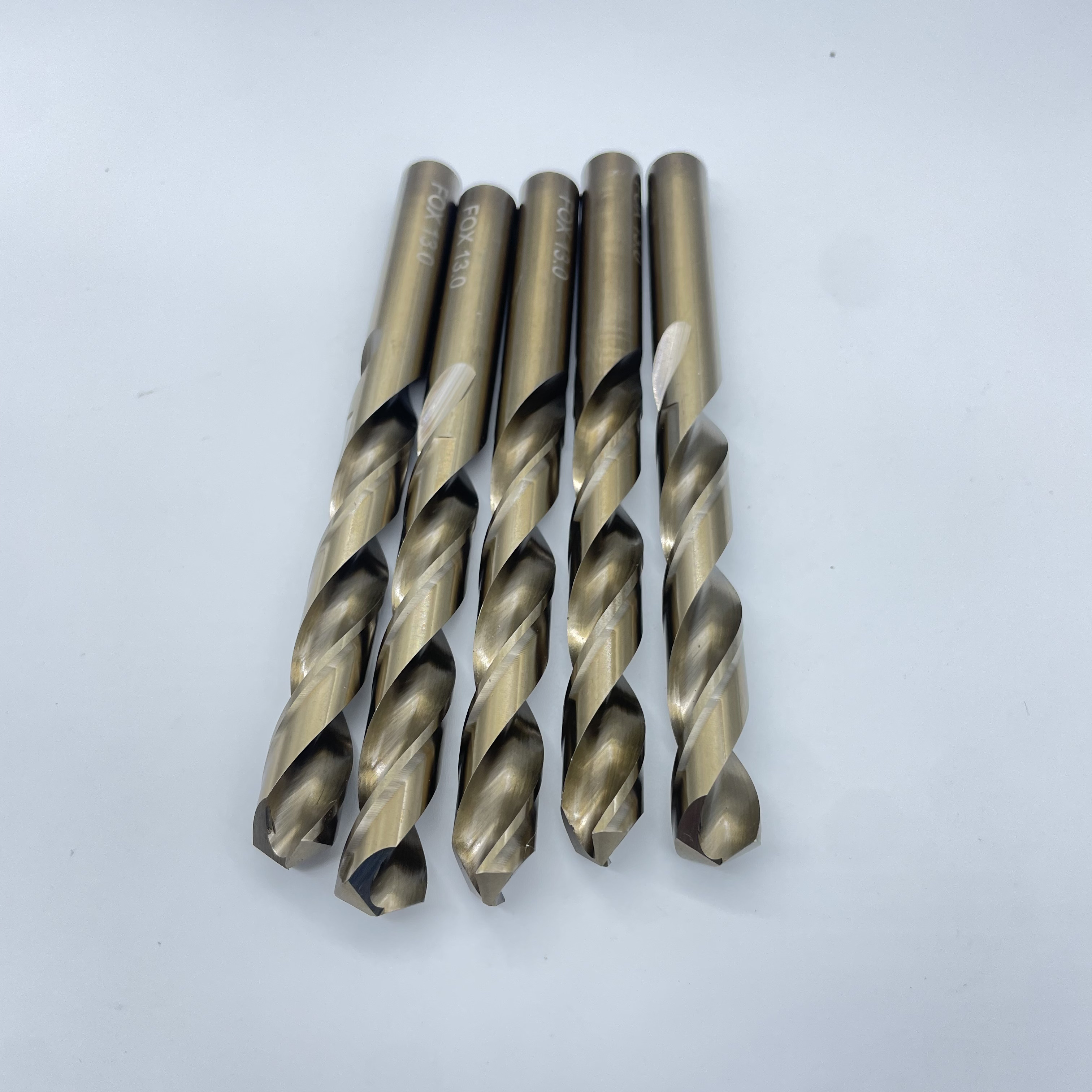 The Best Quality Surface Titanium Treatment OEM ODM Drill Bit HSS Full Grinding Straight Shank Twist Drill