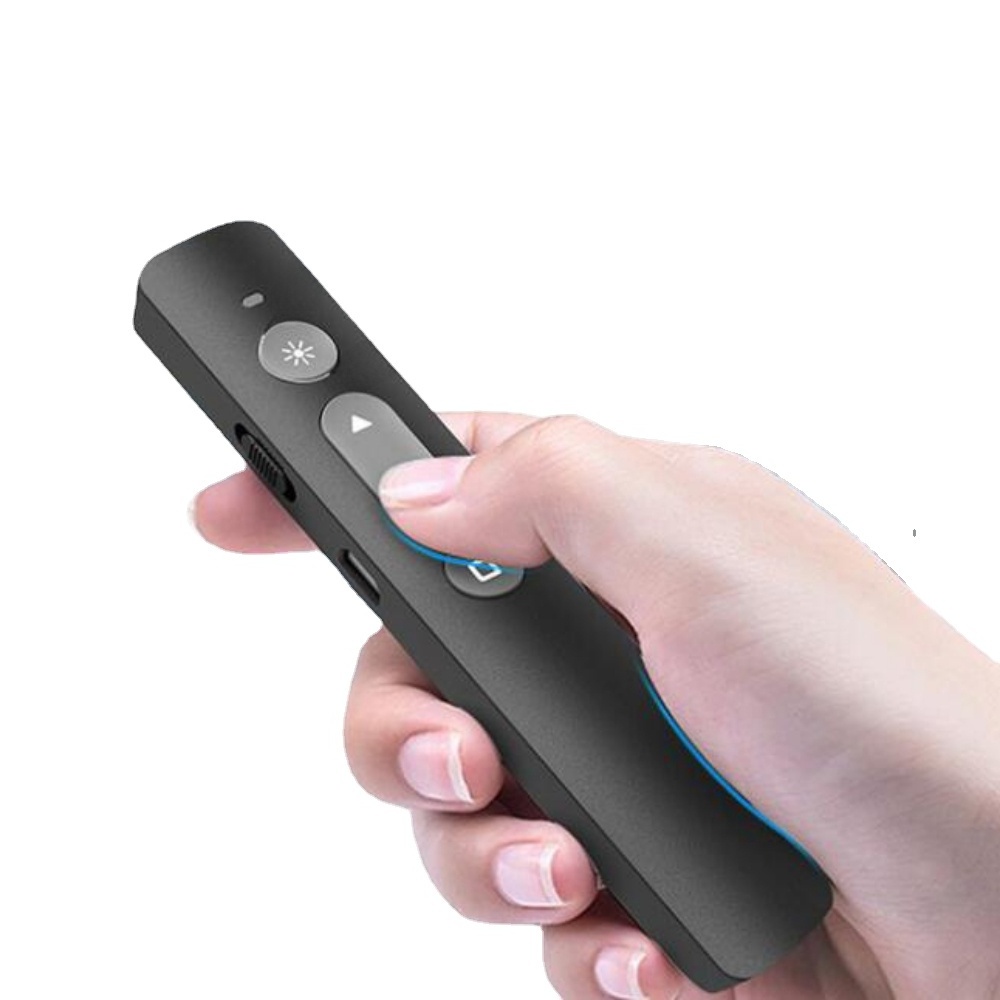 Wholesale Recharging Power 2.4G Red Light Wireless Remote Control Presenter Laser Pointer