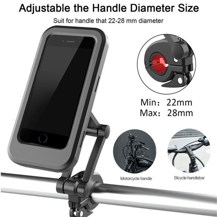 Hot Sale Foldable Waterproof Car Mobile Holders Magnetic Motorcycle Magnet Bike Stand Phone Holder For Mobile Phone