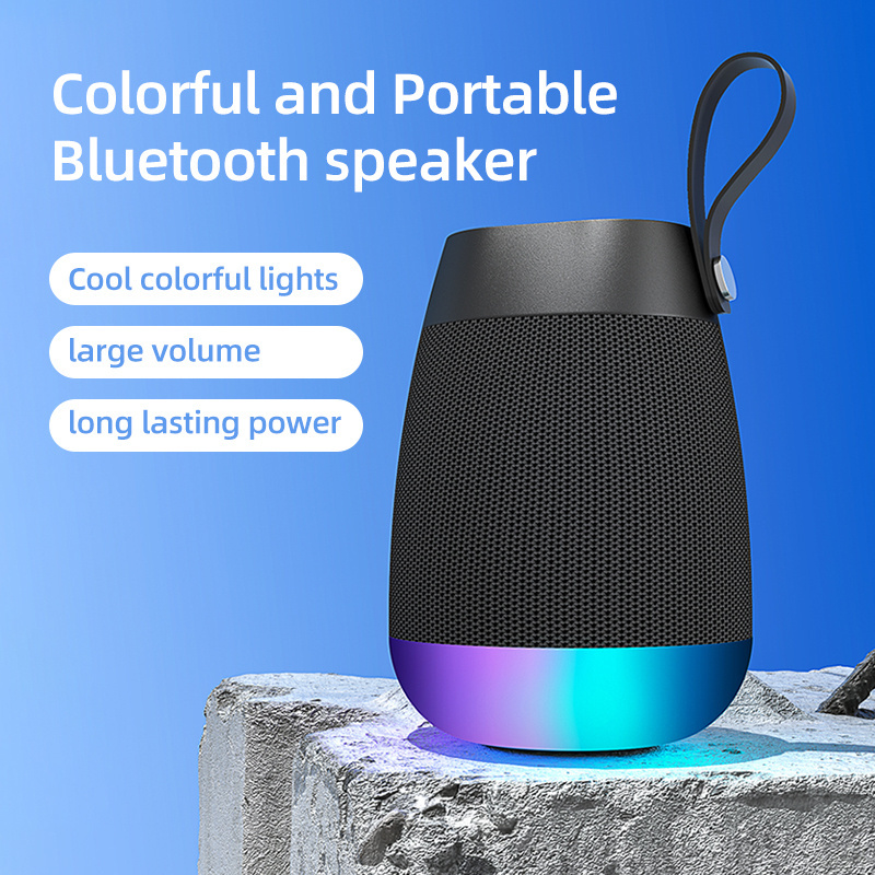 2023 Wireless Speaker Camping Music Player  New Portable Bluetooth Speaker Led Lights Bulb BT Mini Speakers