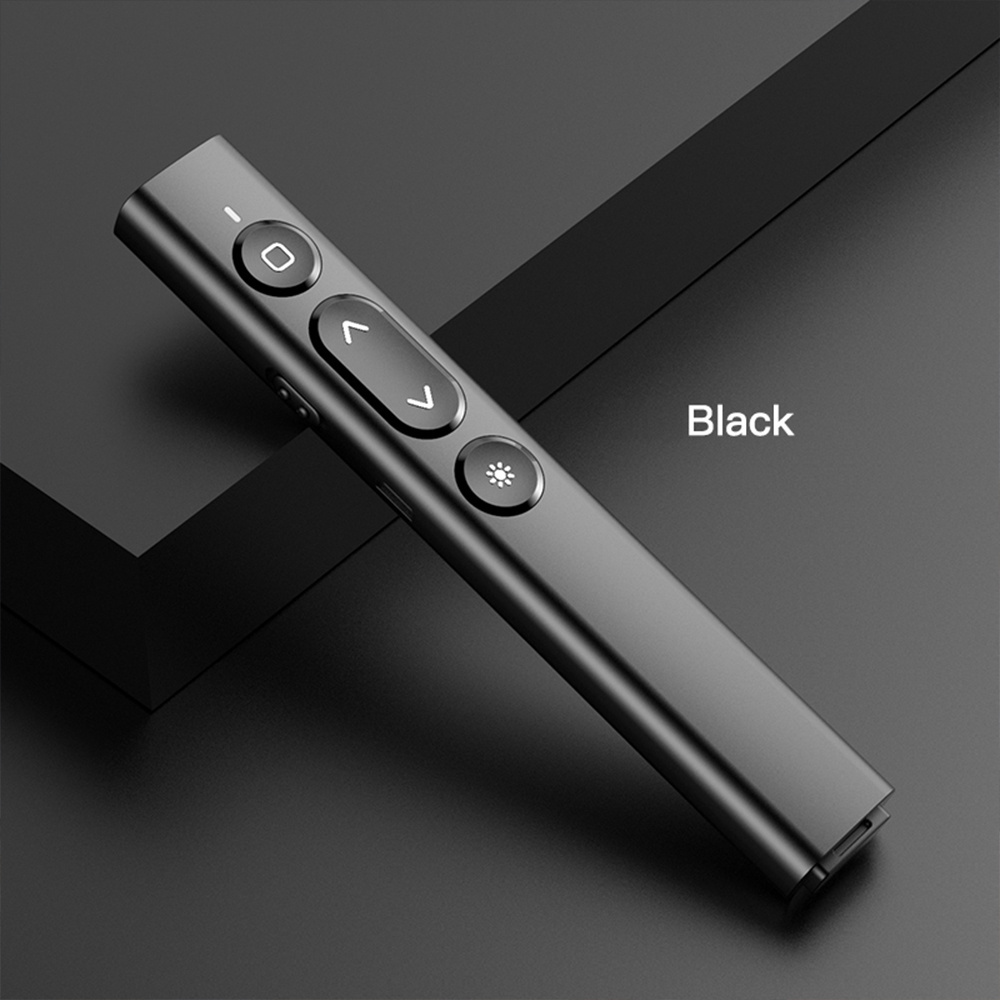 Light Weight Dual Mode Laser Pointer 2.4GHz Remote Control Pen PPT Powerpoint Projectors USB Charging Wireless Presenter