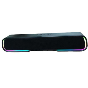 Magnetic RGB Light 10W Soundbar Inalambrico Altavoz TV Home Theater Soundbar Wireless Woofer Loud Speaker