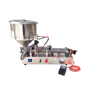 Mayonnaise making filling machine/piston filler for viscous liquids/cosmetic cream filling machine