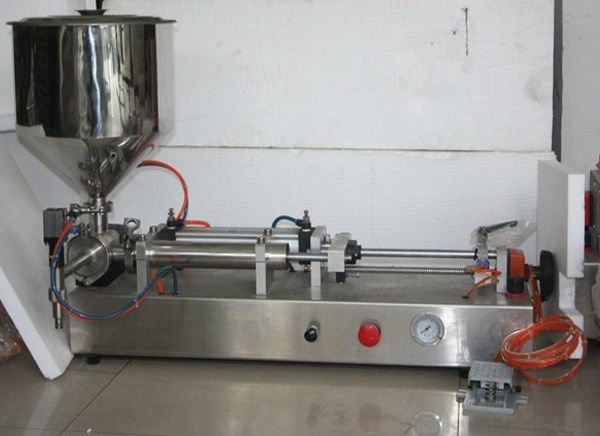 Mayonnaise making filling machine/piston filler for viscous liquids/cosmetic cream filling machine