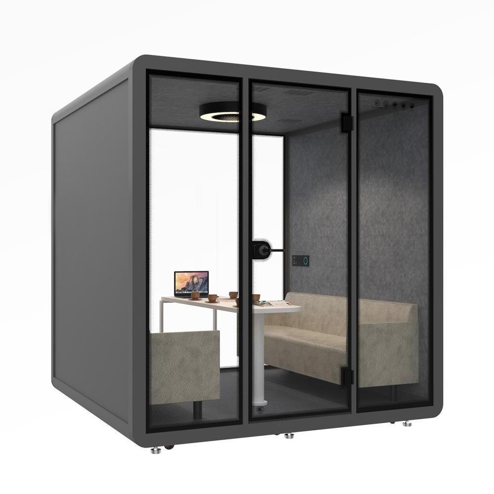 2024 Network red live soundproof room home indoor phone booth mobile studio recording studio office cabinet piano room