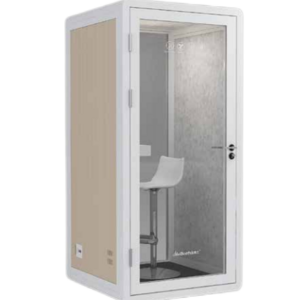 Removable Soundproof Movable Silence Vocal Booth Private Telephone Call Pod with Ventilation System Office Phone Booth